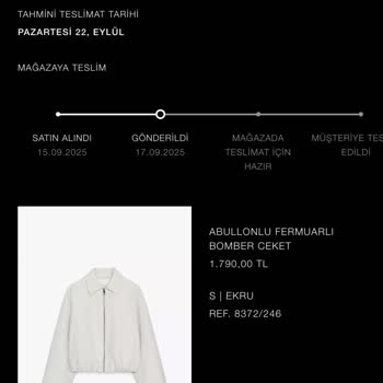 Zara Online Siparişim Teslim Edilmiyor Müşteri Hizmetleri Çözüm Sunmuyor