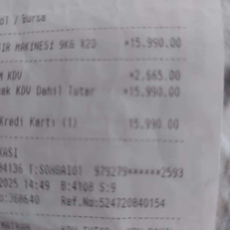 20 Gündür Teslim Edilmeyen Çamaşır Makinesi Ve İade Talebi