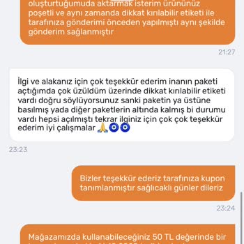 Hasarlı Kargo Sonrası Yetersiz Destek Ve Mağduriyet