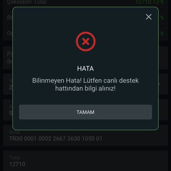 Para Çekim Talebim Karşılanmadı Ve Üyeliğim Açıklamasız Kapatıldı