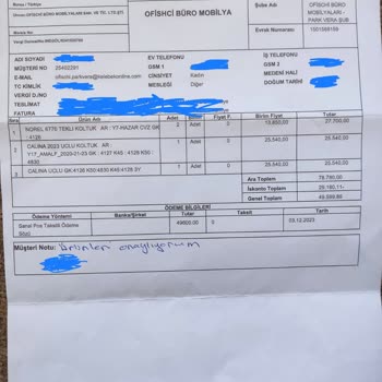 Koltuk Takımı Kumaşında Tüycüklenme Ve Kabarma Sorunu, Değişim Sürecinde Oyalama