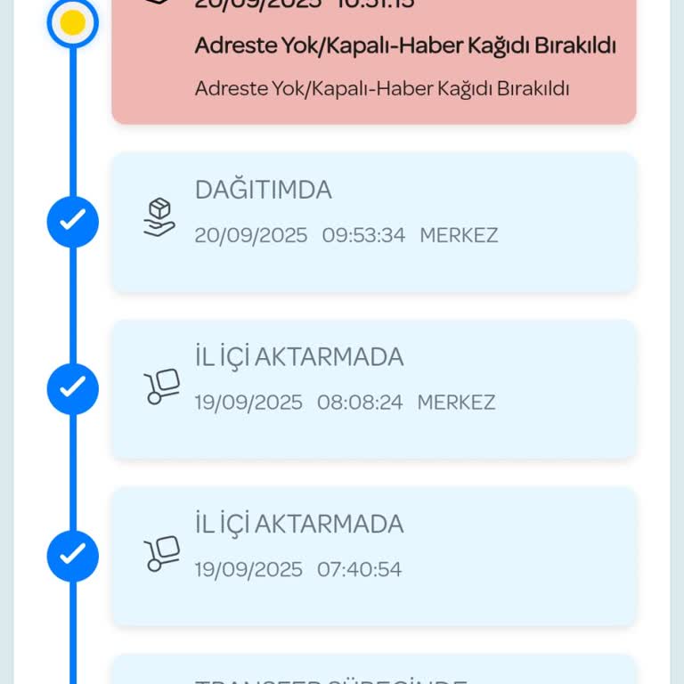PTT Kargo'nun Teslimat Planlamasındaki Mantıksızlık Ve İletişim Sorunu