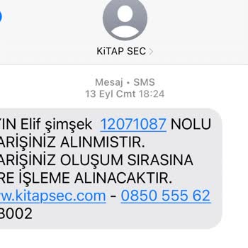 Kitaplarım Gönderilmedi Ücret İadesi Talep Ediyorum