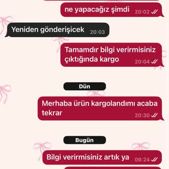 Siparişim Gönderilmedi, Param Geri Verilmiyor!