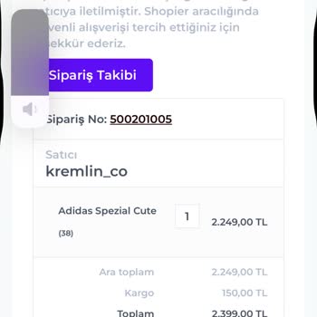 Siparişim Gönderilmedi, Param Geri Verilmiyor!