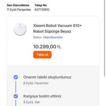 Onarımdan Sonra Sorun Devam Etti, Cihaz Hasarlı Geldi Ve Mağduriyetim Giderilmedi