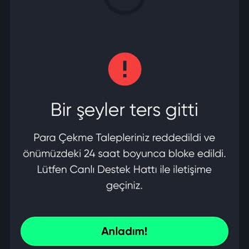 Baywin Sitesinde 24 Gündür Çekim Yapamıyorum, Param Ödenmiyor