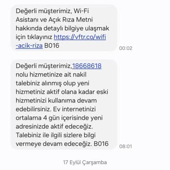 Nakil Sürecinde Cihaz İadesi Ve Hizmet Kesintisi Nedeniyle Mağduriyet