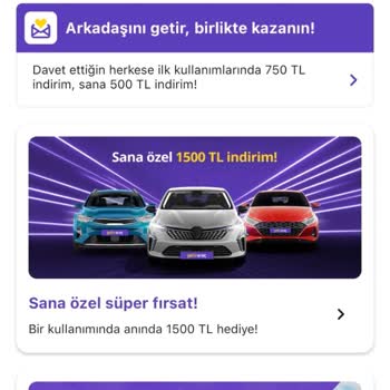 Getir Araç Kampanya Koşulları Aniden Değiştirildi Mağdur Oldum