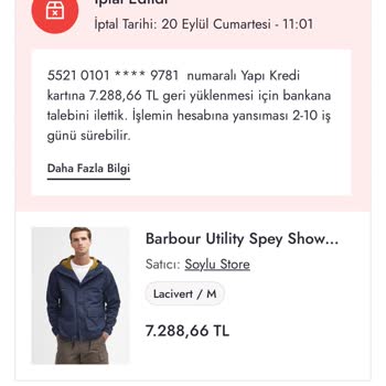 Boyner'den Aldığım Ürünlerin Keyfi İptali Ve Yanıltıcı Bilgilendirme