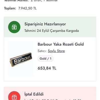 Boyner'den Aldığım Ürünlerin Keyfi İptali Ve Yanıltıcı Bilgilendirme