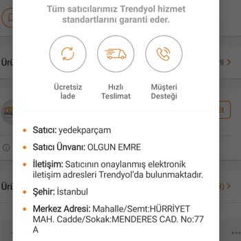 Kusurlu Ve Eksik Ürün, İade Edilmiş Ürünün Tekrar Satışı!