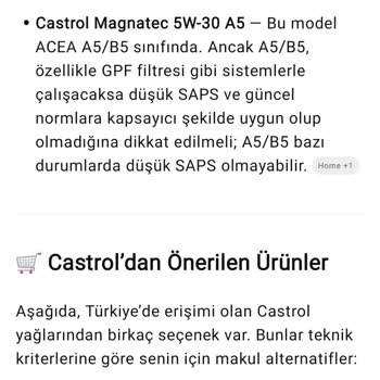 Yetkili Serviste Uygun Olmayan Yağ Kullanımı Sonrası Motor Sorunu