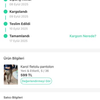 Teslim Edilmeyen Ürüne Para İadesi Yapılmadı, Mağdur Edildim