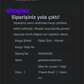 Sipariş Verildi Ürün Gelmedi Satıcıya Ulaşılamıyor