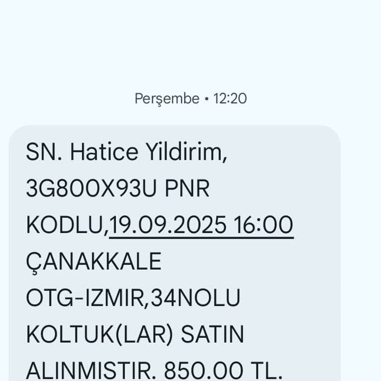 Truva Turizm Otobüsüm Beklenmeden Gitti, Biletim Yandı Ve İade Yapılmadı