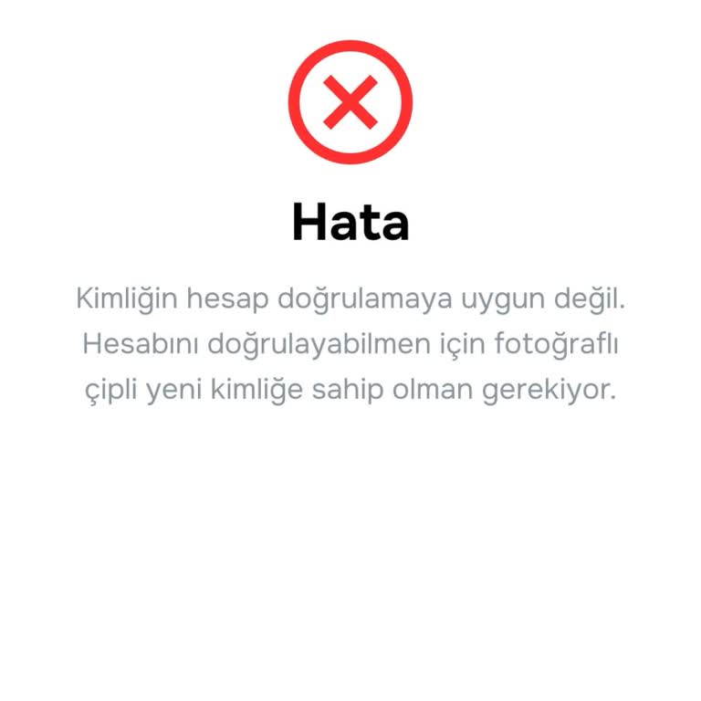 Kimliğimde Fotoğraf Olmadığı İçin Papara Hesabımı Doğrulayamıyorum, Alternatif Çözüm Bekliyorum!