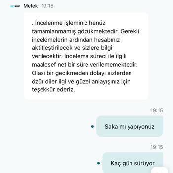 Hesabım Haksız Yere İncelemeye Alındı, Paramı Çekemiyorum