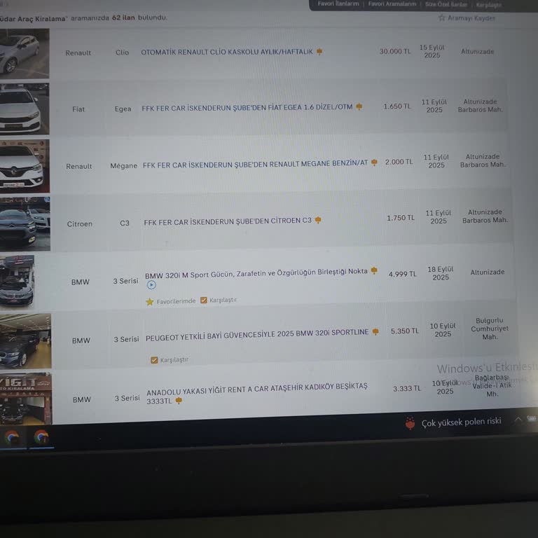 İlanlarım Alt Sıralarda Kalarak Mağdur Ediliyorum!