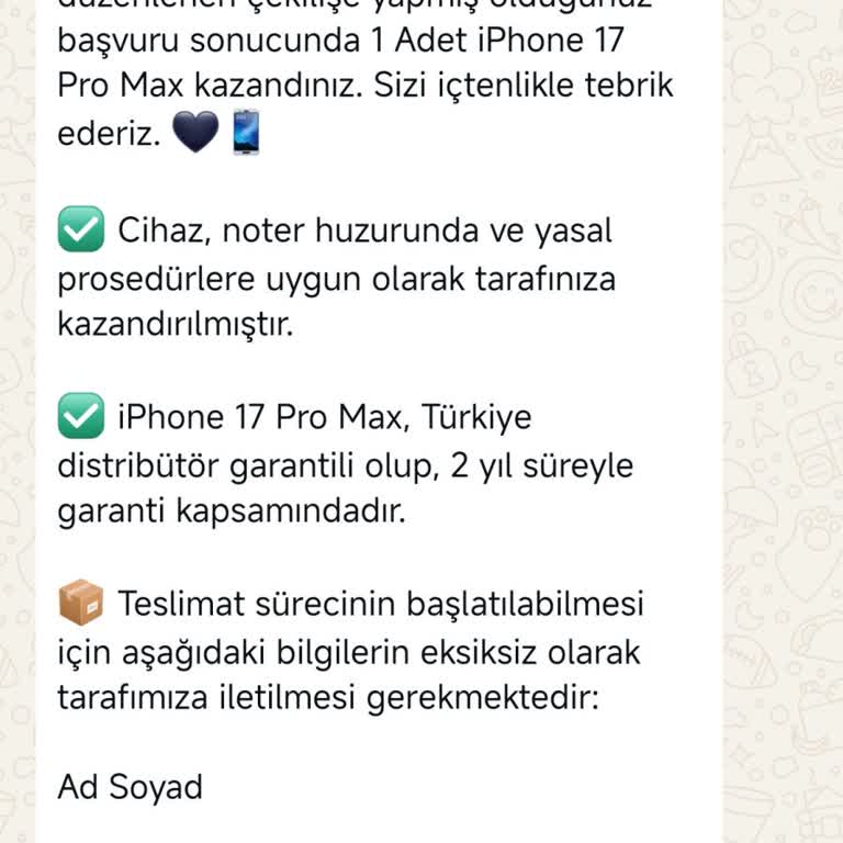 Bilinmeyen Numara Üzerinden Kişisel Bilgi Talebi Ve Güvenlik Endişesi