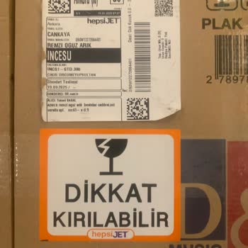 Kargo Boş Paket Teslim Etti, Ürünlerim Kayboldu Mağduriyetim Giderilsin