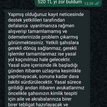 Instagram Çekilişi Sonrası Haksız Para Talebi Ve Tehditlerle Karşılaştım