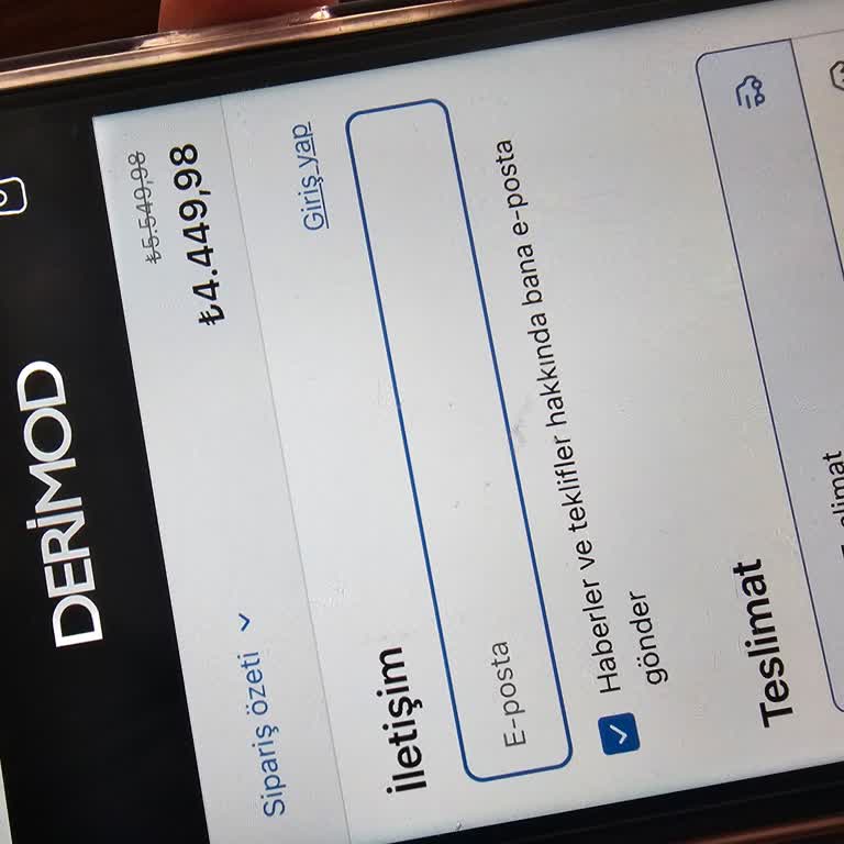 Derimod Web Sitesinde Fiyat Ve Taksit Tutarsızlığı Alışverişi İptal Ettirdi