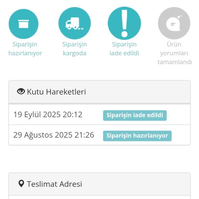 Eksik Bilgilendirme Ve Teslim Edilmeyen Ücretsiz Kutum İçin Çözüm Bekliyorum