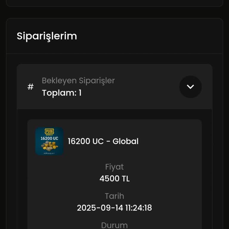 Satın Aldığım UC 6 Gündür Teslim Edilmedi, Canlı Destek Yanıt Vermiyor