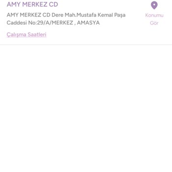 Amasya Merkez Mağazası Online Siparişte Seçilemiyor, Alışveriş Tamamlanamıyor