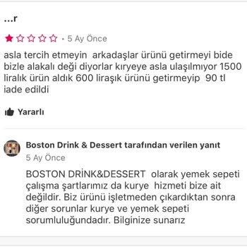 Bayat Profiterol Ve Yetersiz Müşteri Hizmeti Deneyimi