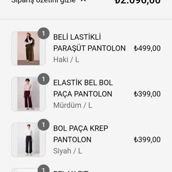 Sipariş Edilen Elbise Farklı Ve Kalitesiz, İade Süreci Başlatılamıyor!