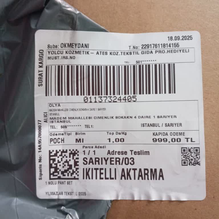 Eksik Gönderim Ve Müşteri Hizmetlerine Ulaşılamıyor