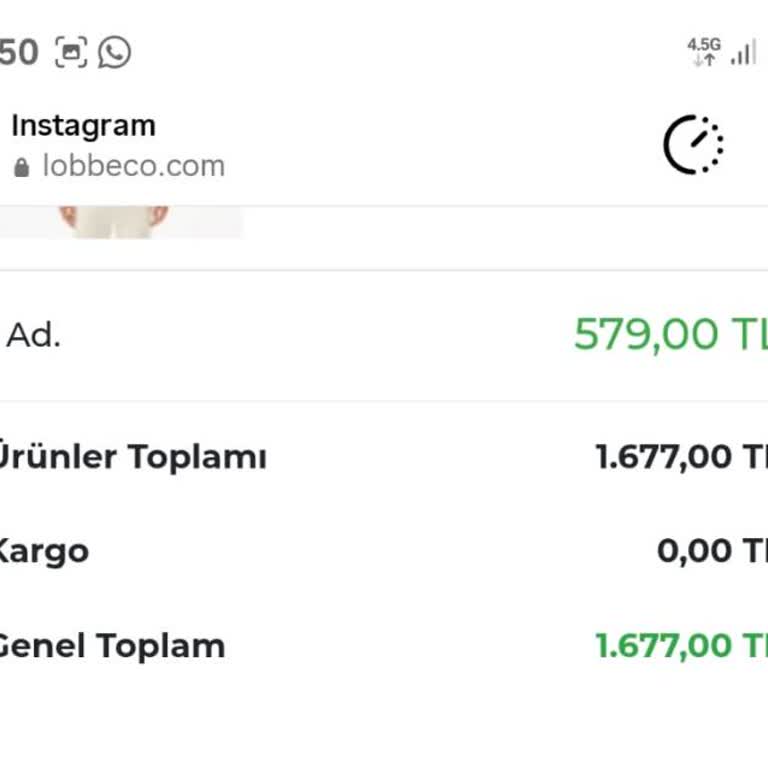 Lobbeco Siparişimin Gönderilmemesi Ve İletişim Sorunu Nedeniyle İade Talebim