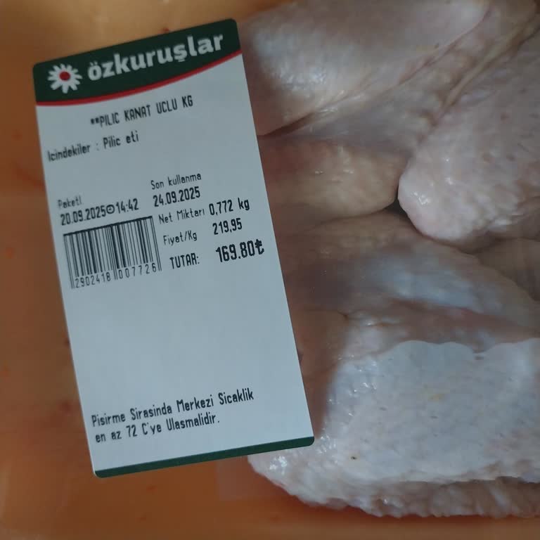 Tavuk Kanadı Bölme İşlemi İçin Beklenmedik Ek Ücret Talebiyle Şaşkınlık Yaşadım