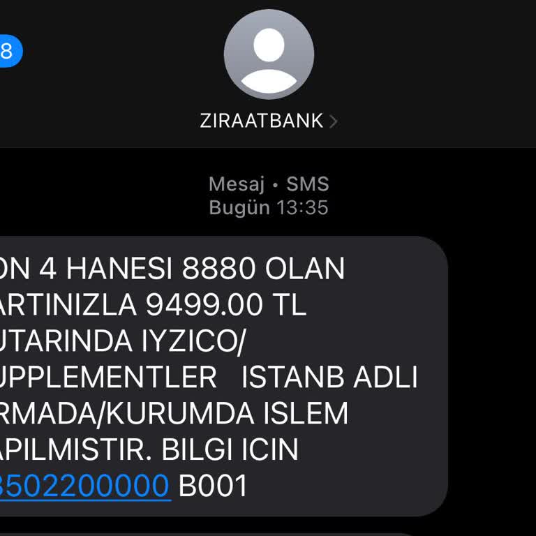Bilgim Dışında Yapılan Yüksek Tutarli Ödeme Ve Güvenlik Açığı Endişesi