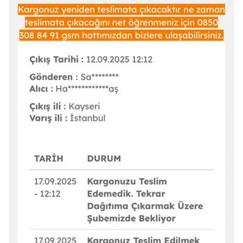 Teslim Edilmeyen Koltuklar Ve Belirsiz Müşteri Hizmeti