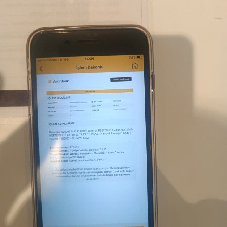 Küflü Hamburger Ve Ücret İadesi Sorunu