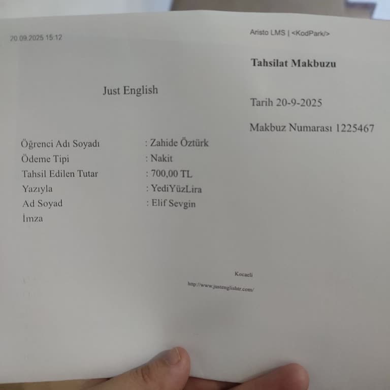 Just English İzmitte Kitap Seviyesi Ve Ödeme Sorunları Deneyimim