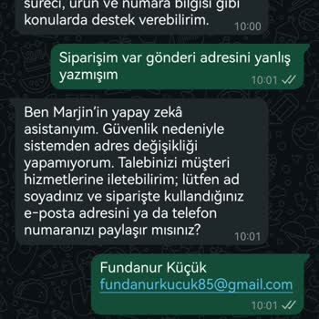 Yanlış Adrese Teslim Edilen Sipariş Ve Yetersiz Müşteri Hizmeti Mağduriyeti