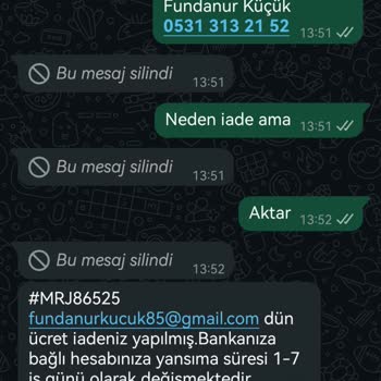 Yanlış Adrese Teslim Edilen Sipariş Ve Yetersiz Müşteri Hizmeti Mağduriyeti