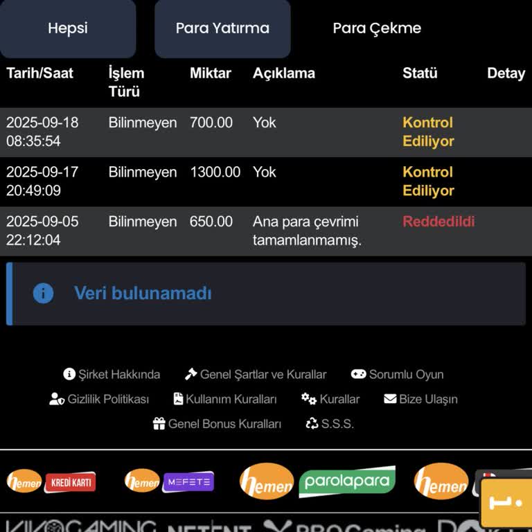 Kazandığım Tutar Hesabıma Yatırılmıyor, Müşteri Hizmetleri Oyalıyor