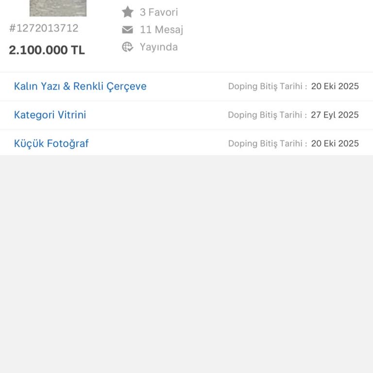 Sahibinden Araç Sınıfı Değişikliği Ve Para İadesi Sorunu!