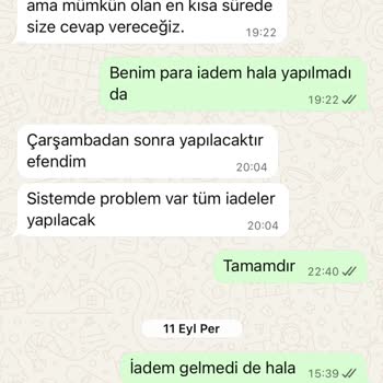 İade Sürecinde Gecikme Ve İletişimsizlik Nedeniyle Yaşanan Mağduriyet