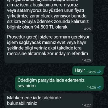 Instagram'da Çekiliş Vaadiyle Para Talep Edilmesi Ve Tehdit Edilmesi