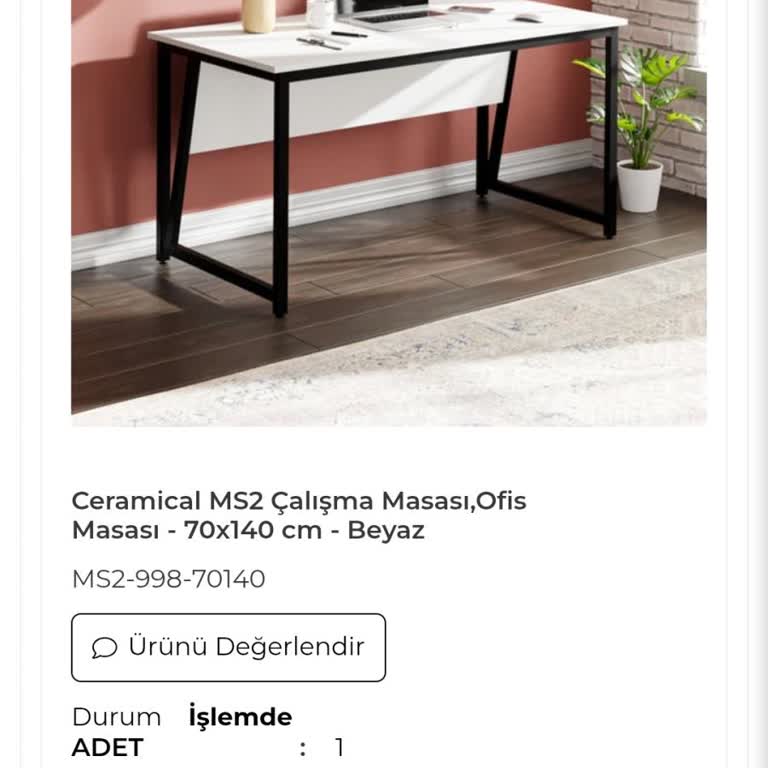 Ödemeyi Yaptım, Masam Hâlâ Kargoya Verilmedi