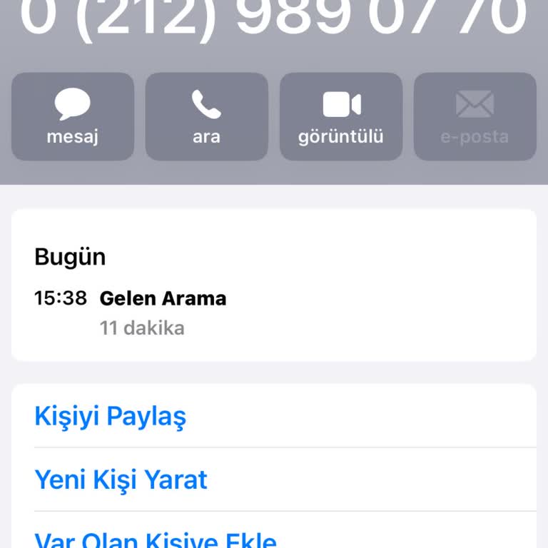 Kişisel Verilerim İzinsiz Toplandı, Tekrar Aranmak İstemiyorum