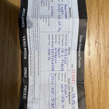 Yıkamada Küçülen Sweet İçin İade Talebim Reddedildi