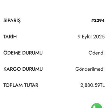 Sipariş Gönderilmedi, İletişim Kurulamadı, Mağduriyet Yaşadım