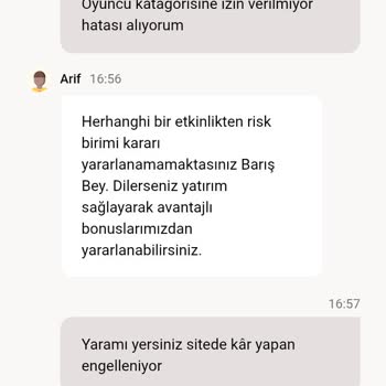 Vipslot Yatırım Bonusum Gerekçesiz Şekilde Yüklenmedi